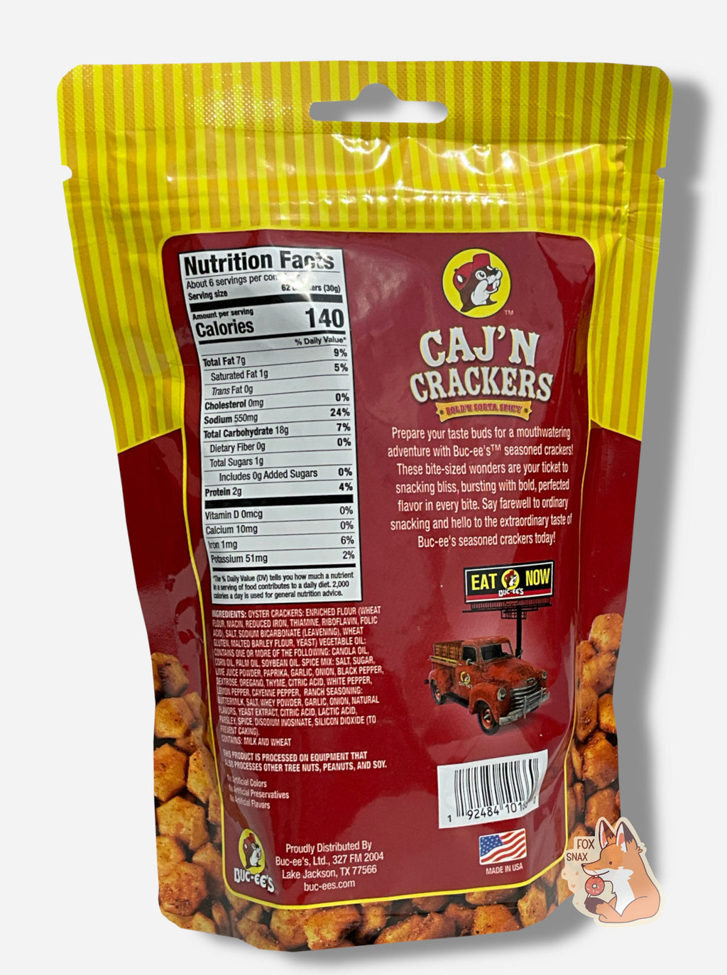 Buc-ee's Caj'n Crackers