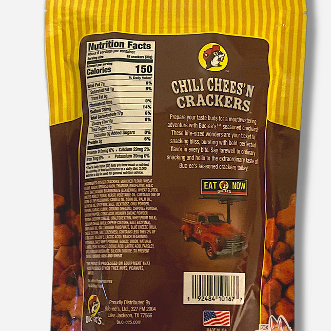 Buc-ee's Chili Chees'n Crackers