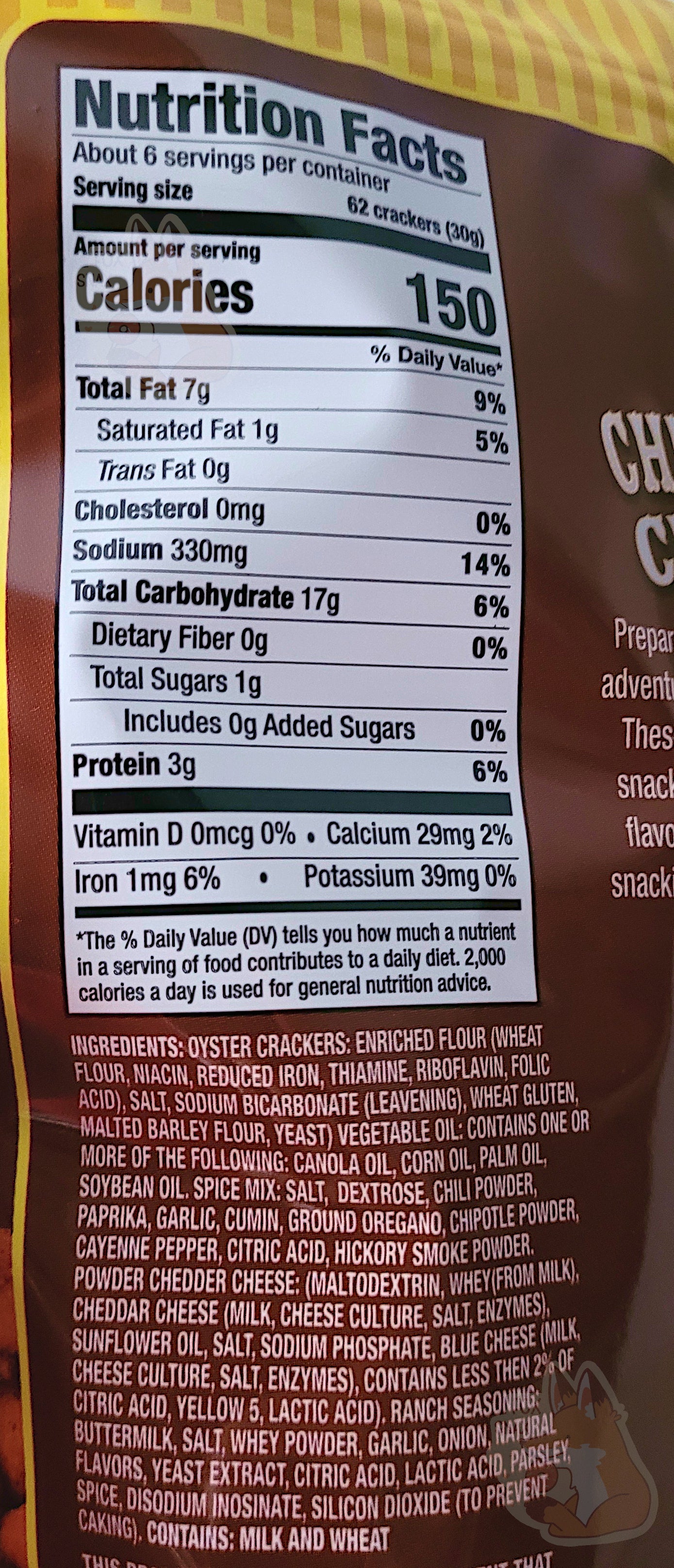 Buc-ee's Chili Chees'n Crackers