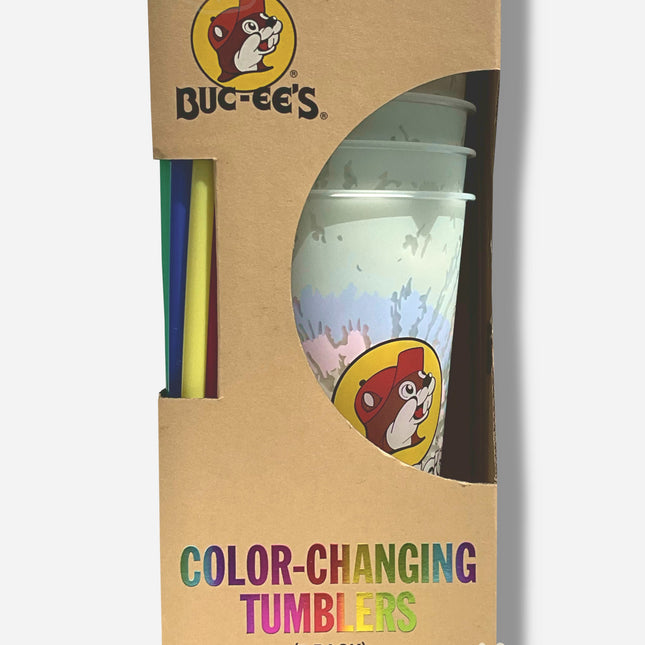 Buc-ee's Tie Dye Color Changing Tumblers