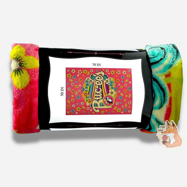Buc-ee's Coral Blanket