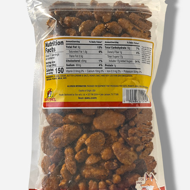 Buc-ee's Honey Toasted Pecans