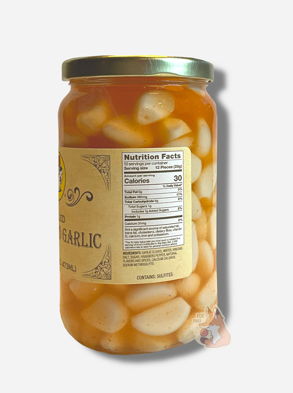 Buc-ee's Pickled Habanero Garlic