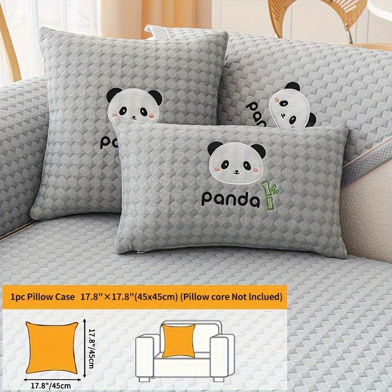 Waterproof Couch Cover, Non-Slip Panda Pattern Sofa Cover
