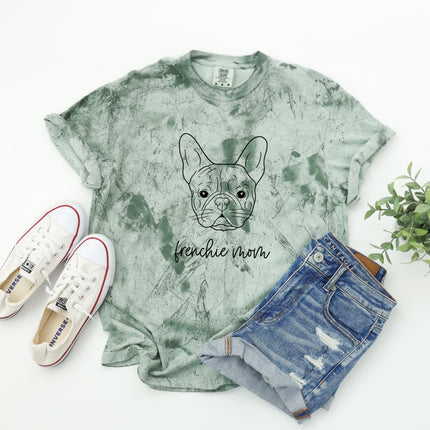 Frenchie Mom French bulldog Dog Mom Comfort Colors T Shirt
