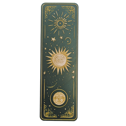 Celestial 3D Printed Moon & Sun Boho Bookmarks | Starry Night & Radiant Sun Designs | Handmade Bookmark Art