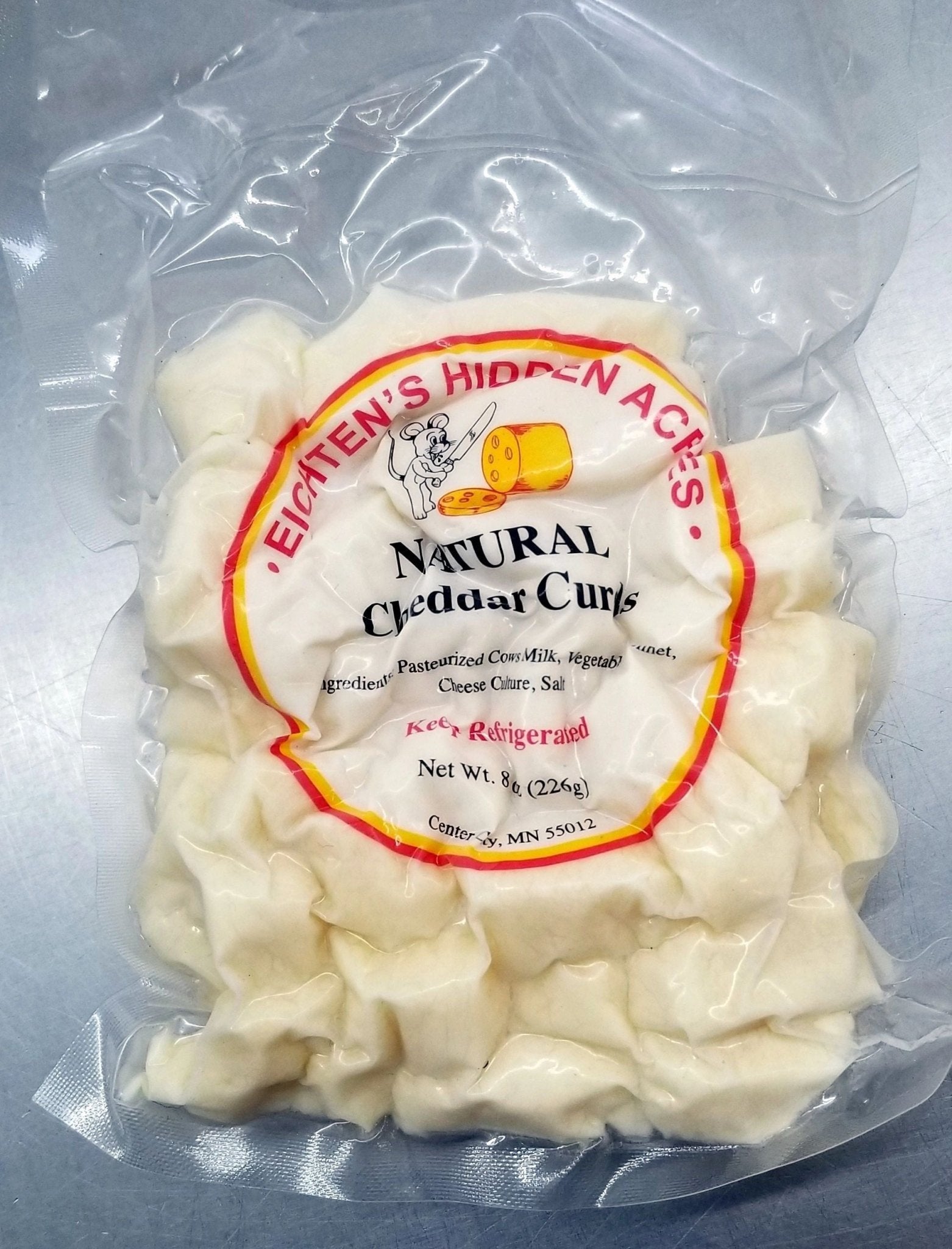 Cheese Curds, White 1/2 lb (8 oz)