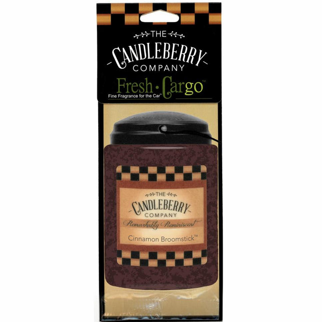 Cinnamon Broomstick™- "Fresh Cargo"®, Scent for the Car (2-PACK) (Collective)