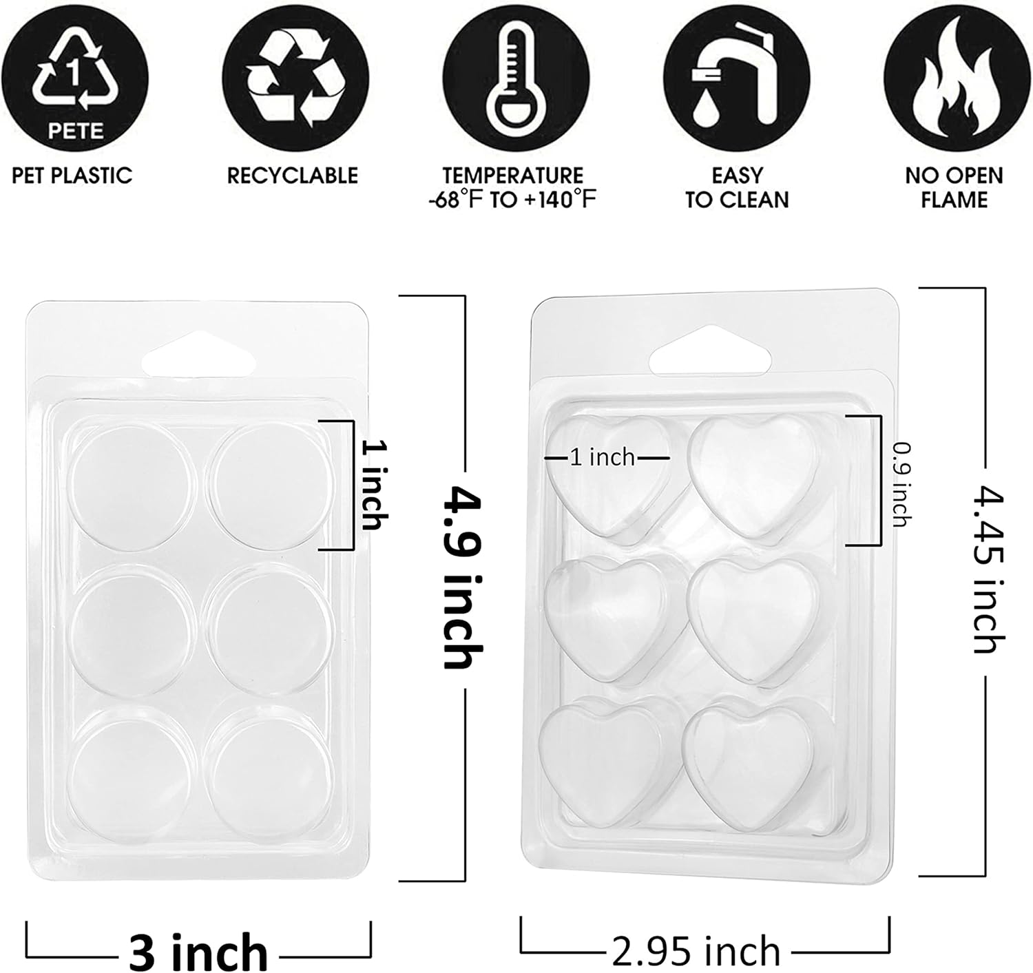 Clamshell Wax Melts – Spring & Summer scents – Fresh, Fruity & Floral for Bright Seasonal Vibes