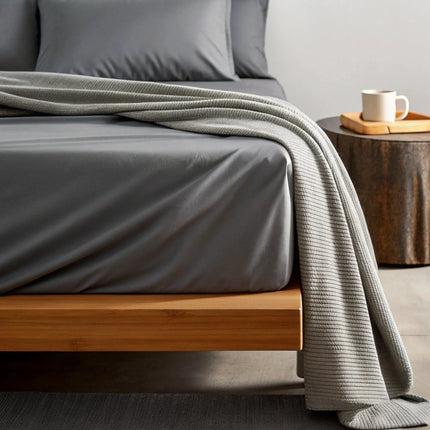 Copper Infused Bamboo Sheet Set | Antimicrobial Comfort