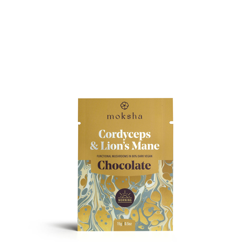 Morning Energy & Focus Mushroom Chocolates with Lion's Mane & Cordyceps
