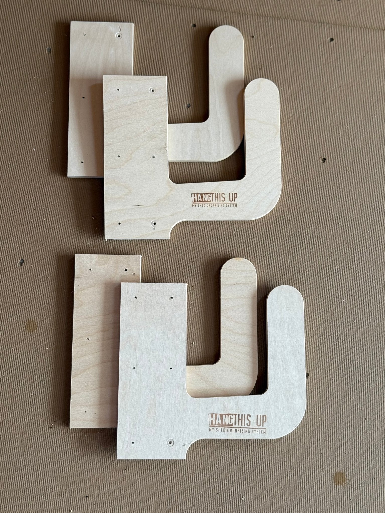 Cornhole Board Storage Rack – Shed Organizer & Tool Rack