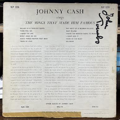 Sings The Songs That Made Him Famous (VINYL) | Very Good (VG) Good Plus (G+)