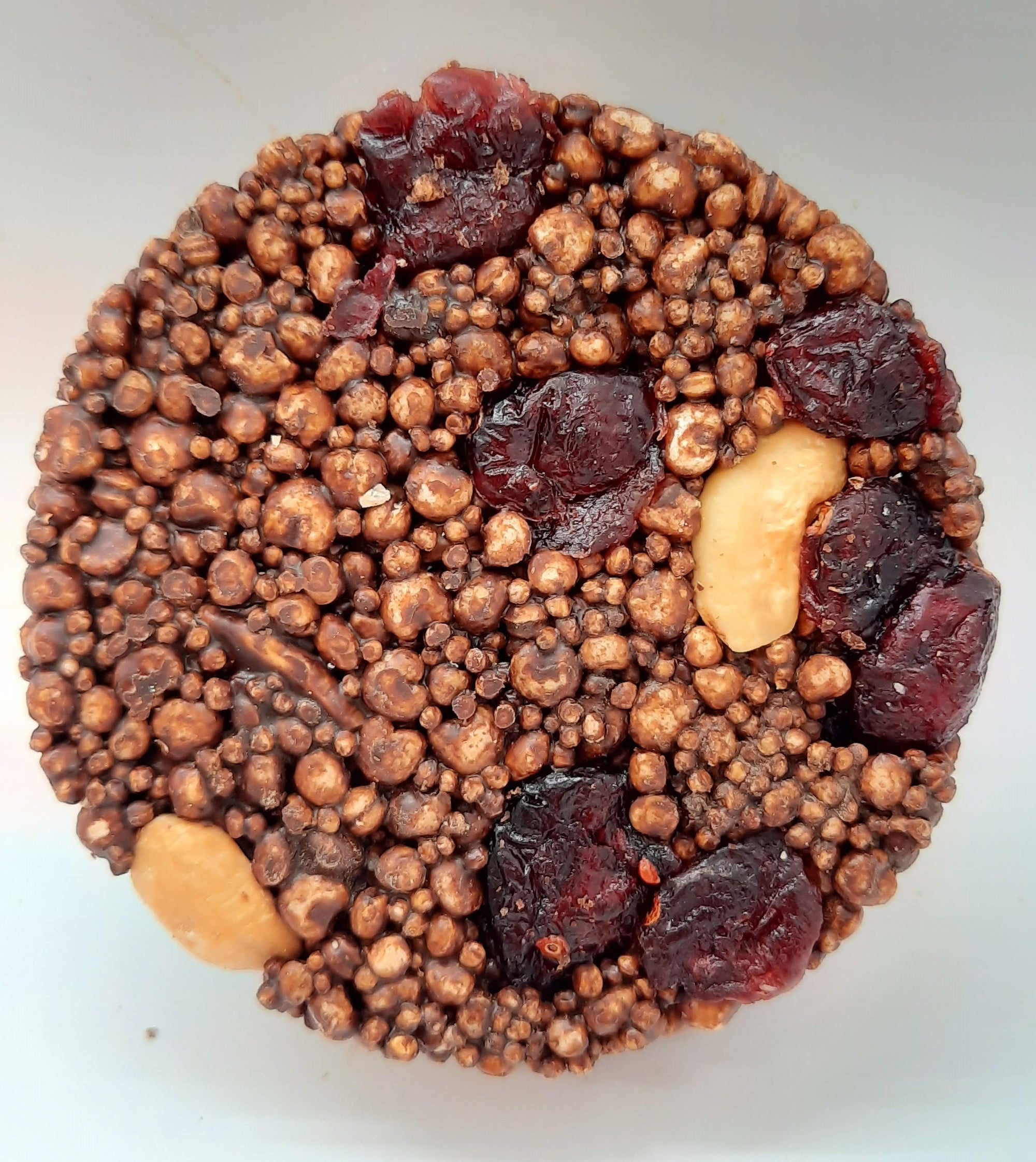 NEW Extra Dark Chocolate Alegria Bites w/ Cranberries + Cashews