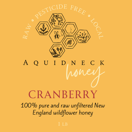 Cape Cod Cranberry Blossom Honey