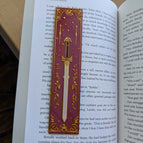Crimson Arcana Sword Bookmark