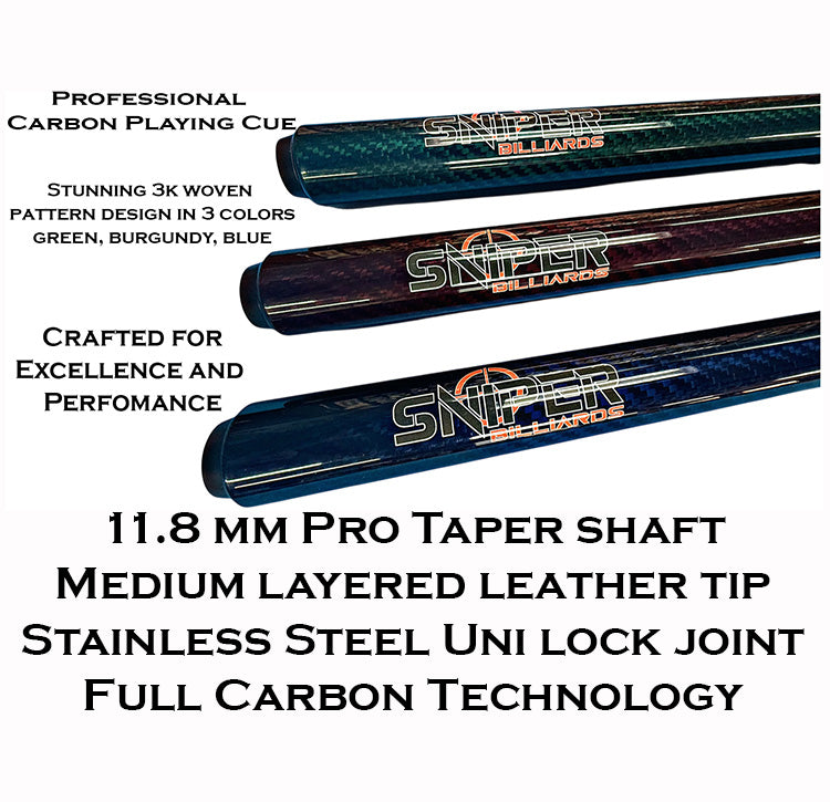 Sniper Carbon Playing Cue