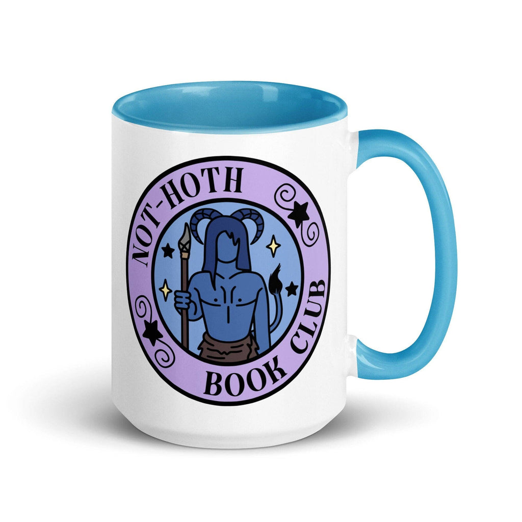 CrescentCatCo - Not Hoth Book Club Mug | Alien Smut Bookish Mug | Sci Fei Monster Romance Coffee Cup | Barbarian Book Lover Gift | Ice Planet Merch