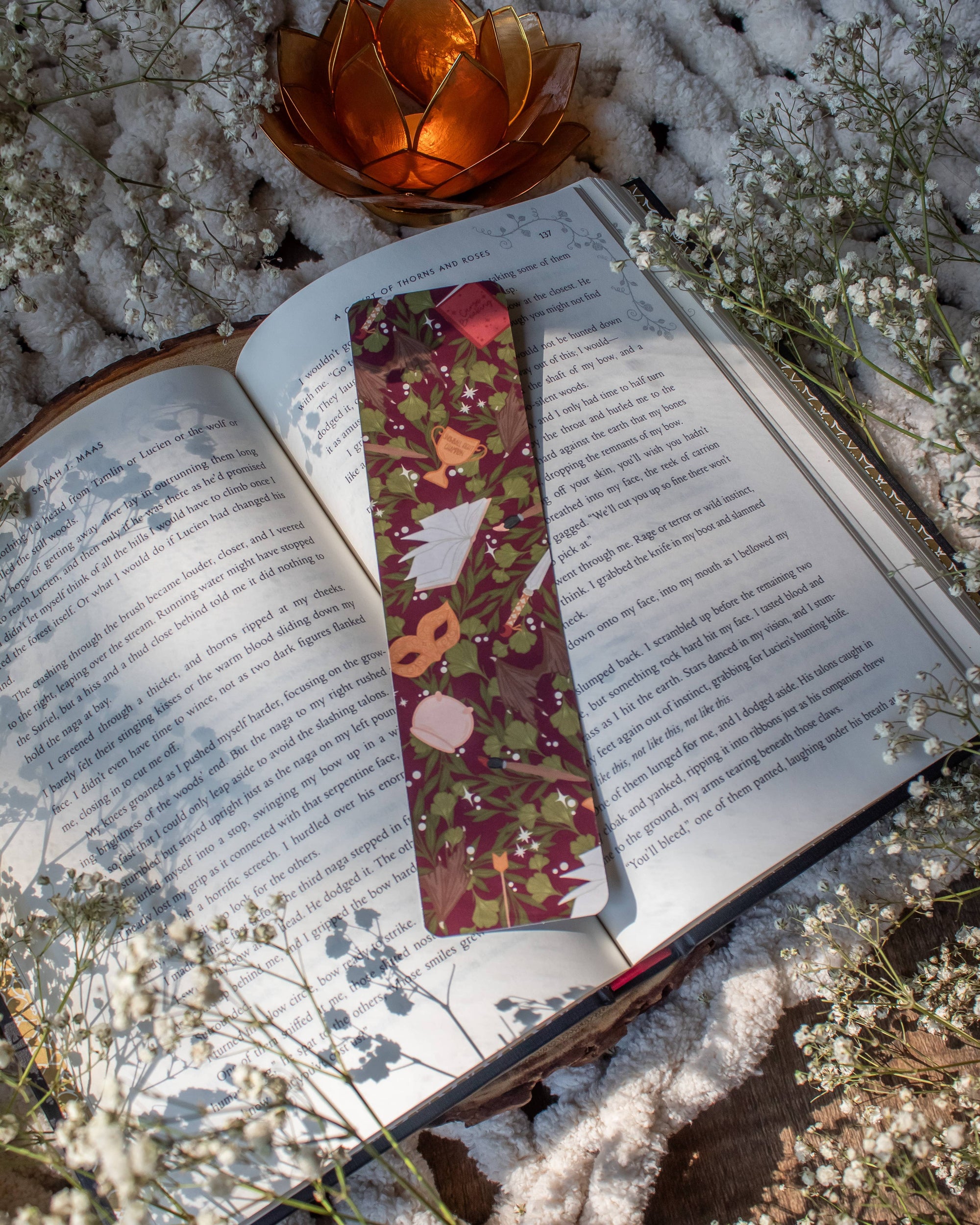 Meaggie Moos - ACOTAR 2x8 Bookmark | Glossy