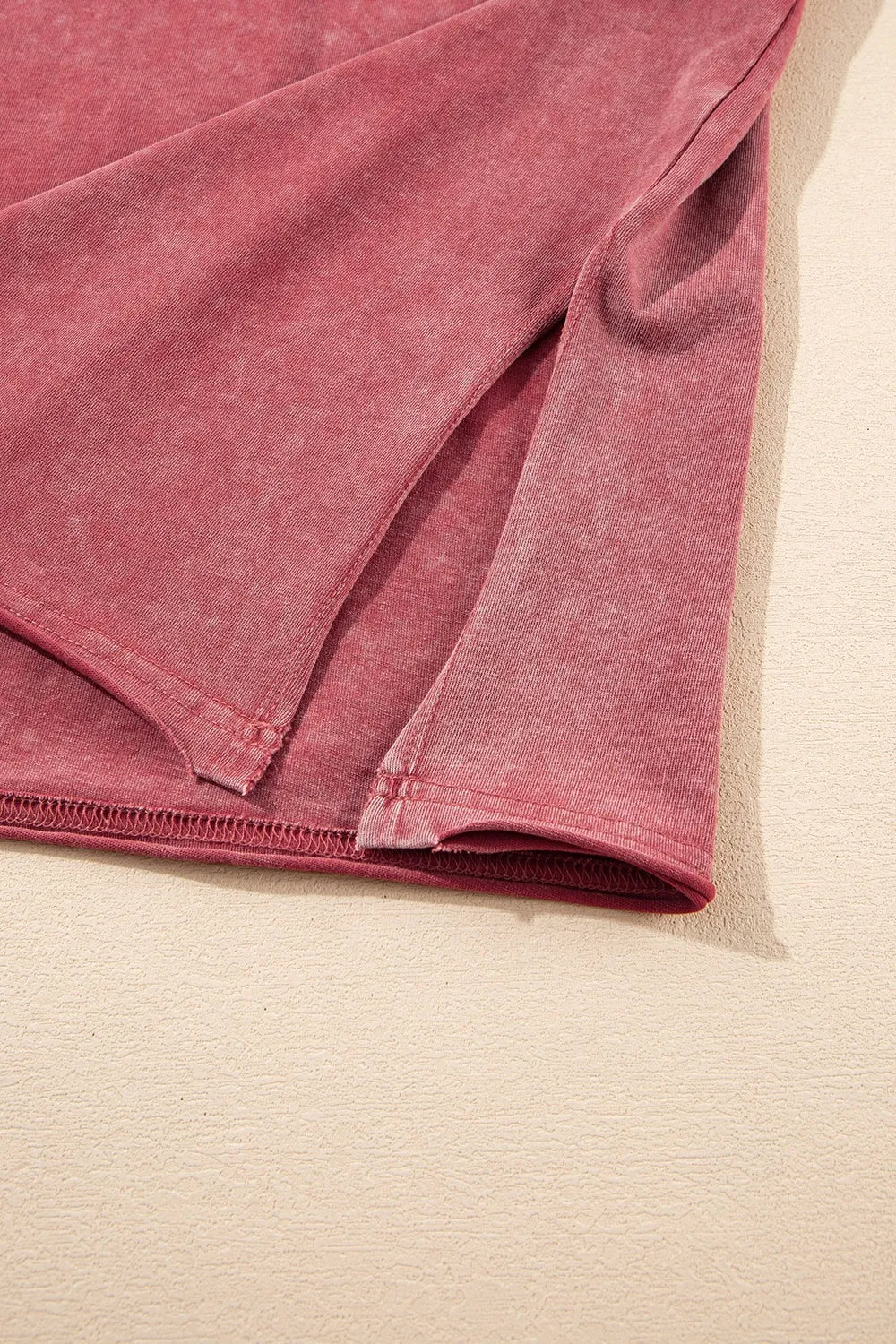 One Shoulder Half Sleeve Oversized Tunic T Shirt