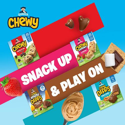 Quaker Chewy Granola Bars, Variety Pack, 0.84 Oz Bars, 18 Ct