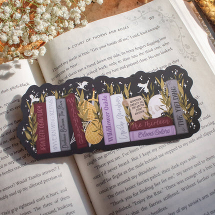 Meaggie Moos - Manon's Bookshelf Bookmark | Throne of Glass