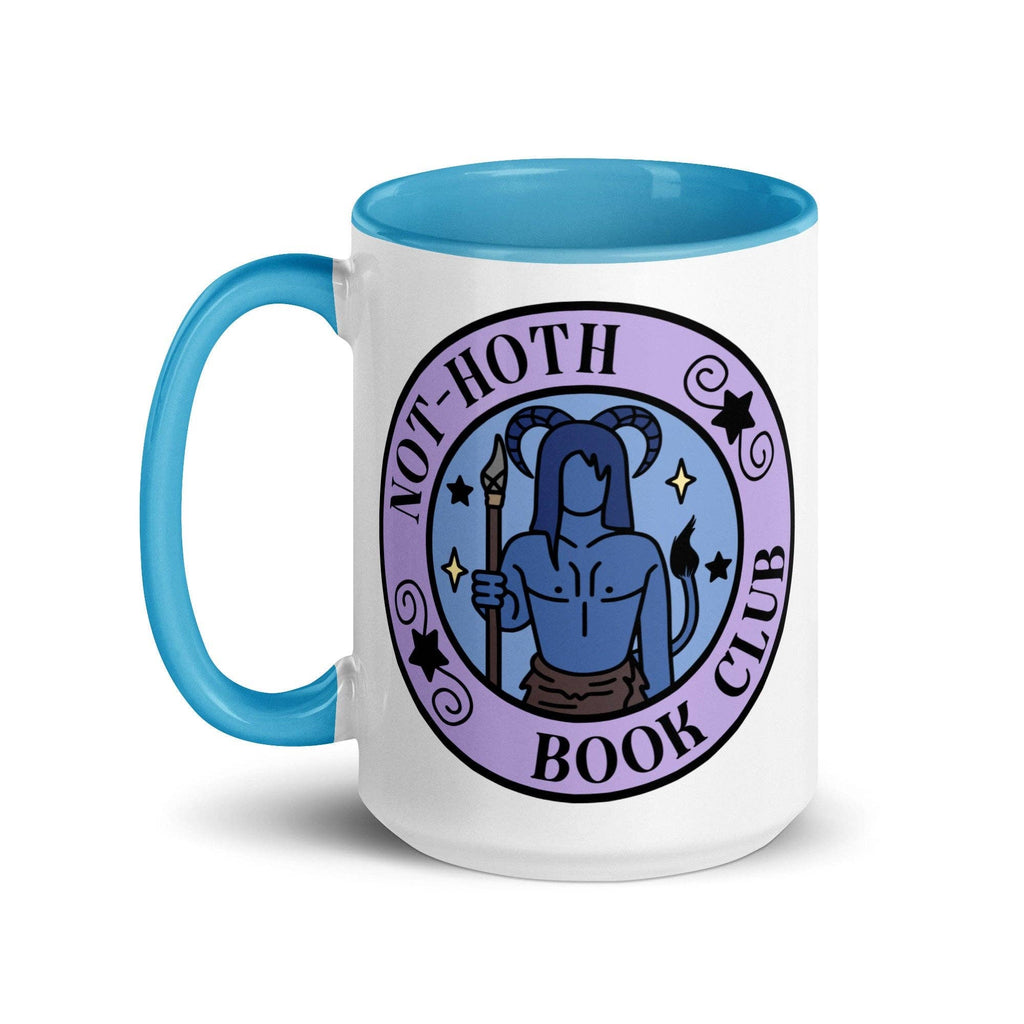 CrescentCatCo - Not Hoth Book Club Mug | Alien Smut Bookish Mug | Sci Fei Monster Romance Coffee Cup | Barbarian Book Lover Gift | Ice Planet Merch