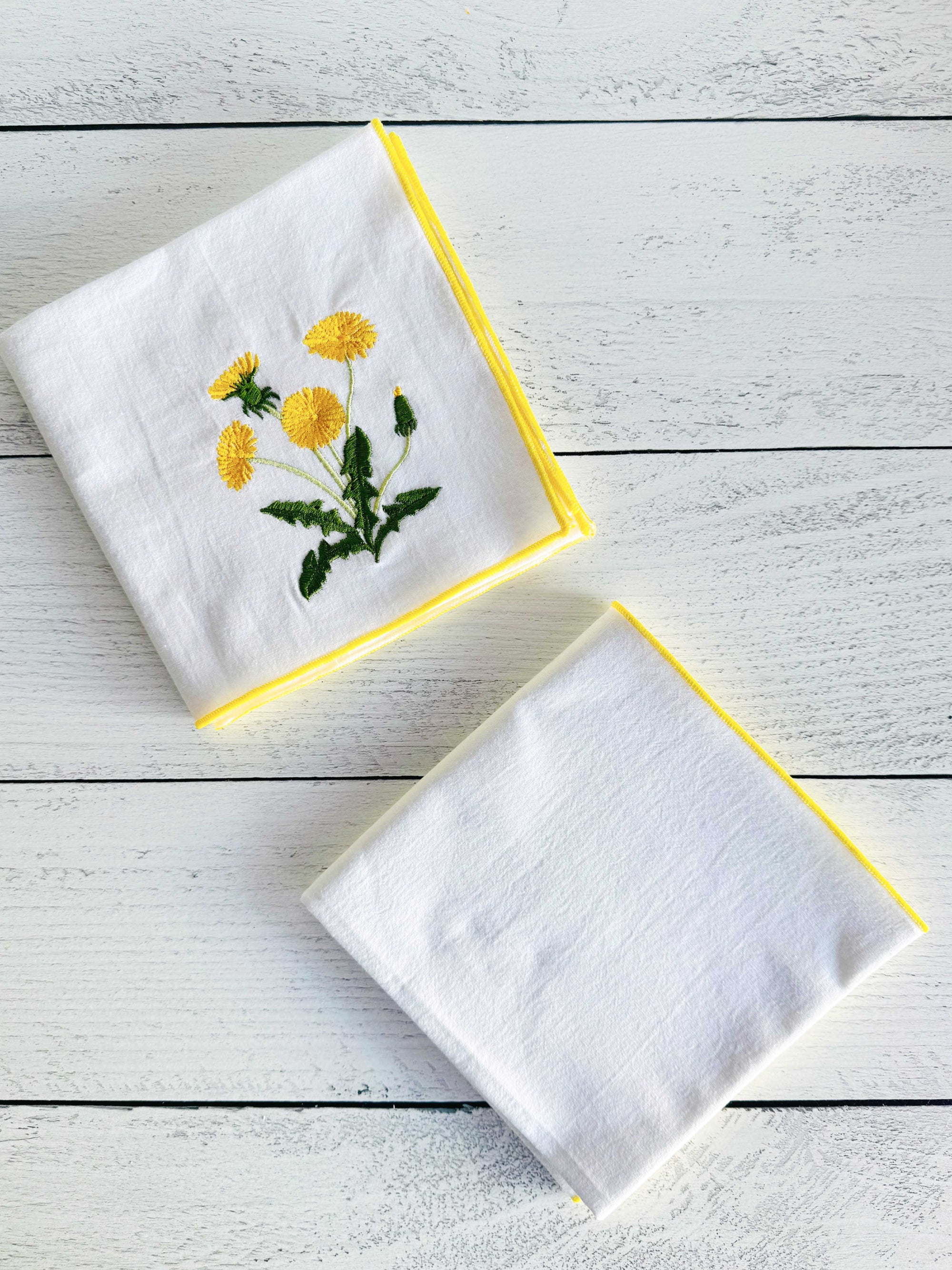 Dandelion Flour Sack Towels, set of two