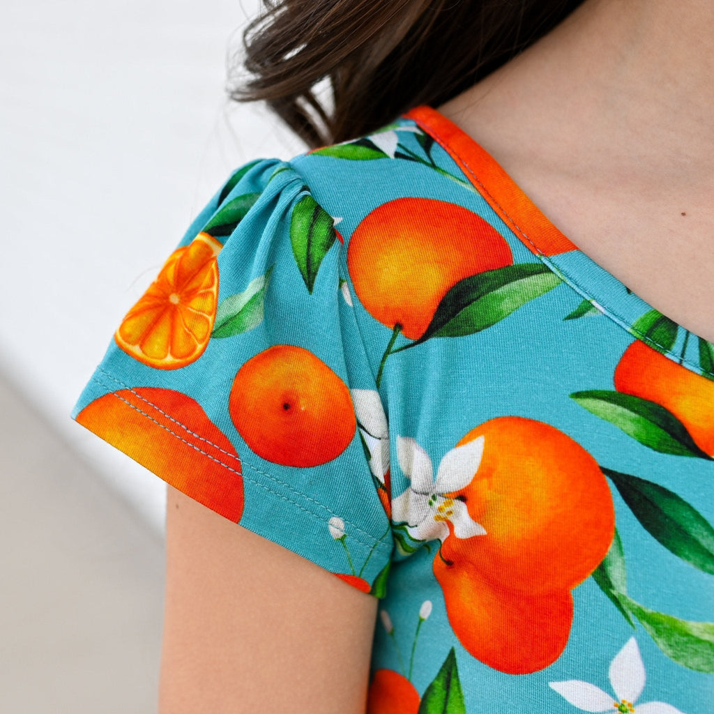 Darlin' Clementine Wide Leg Romper