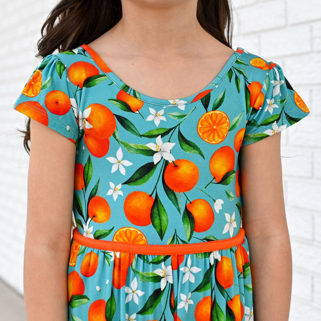 Darlin' Clementine Wide Leg Romper