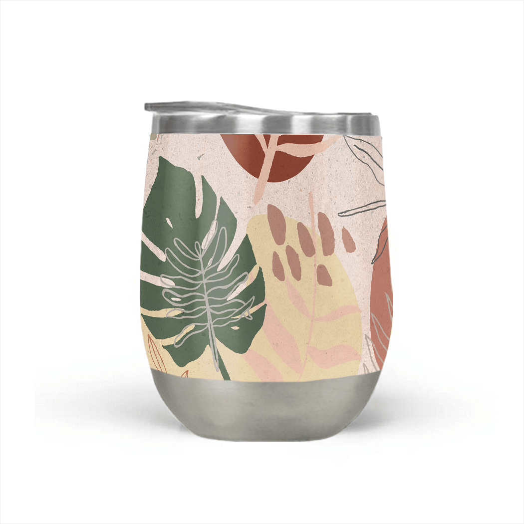 12 oz Stainless Steel Wine Tumbler – Double-Wall Vacuum Insulated