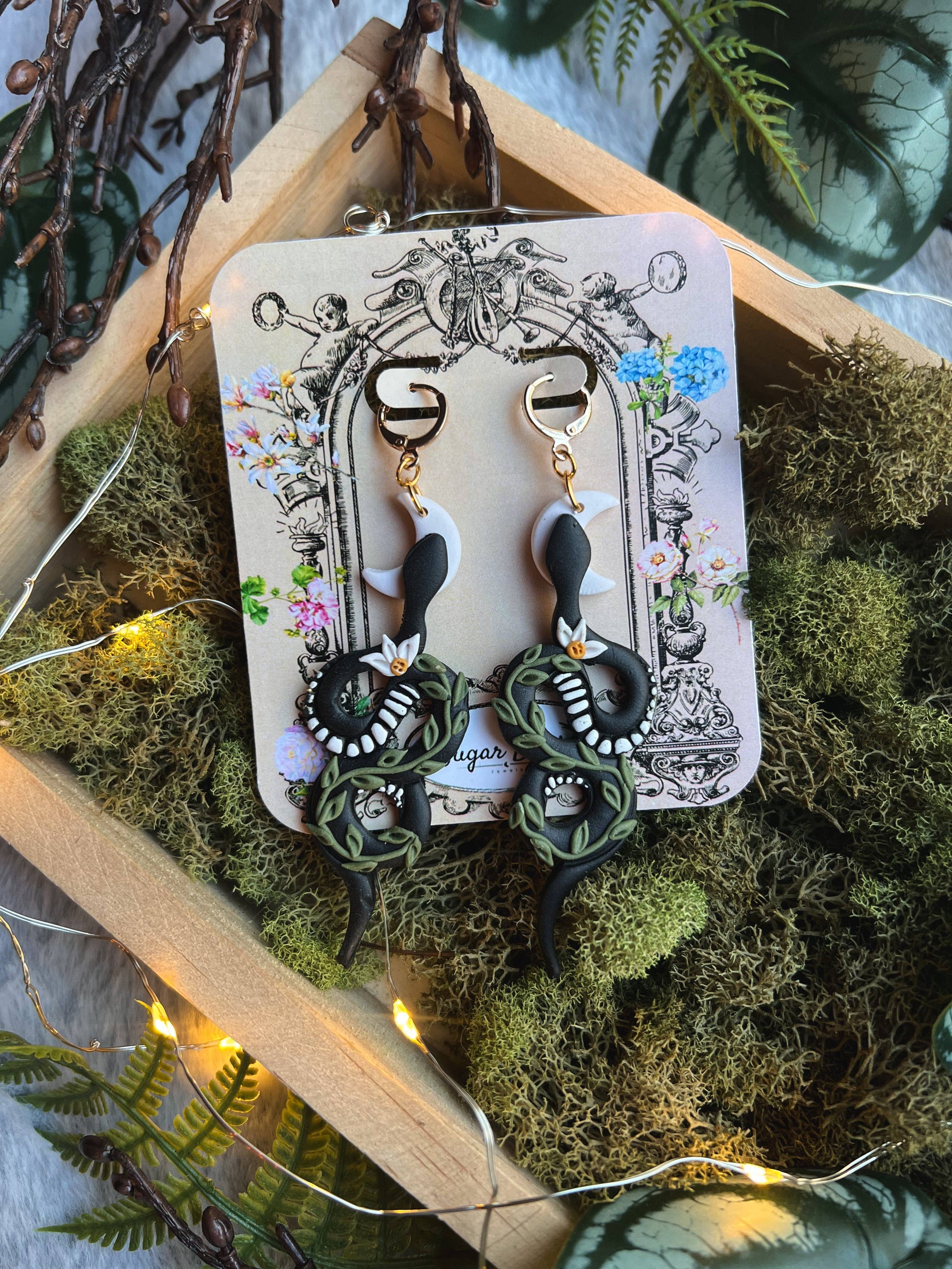 Sugar Bird Jewels - Floral snakes