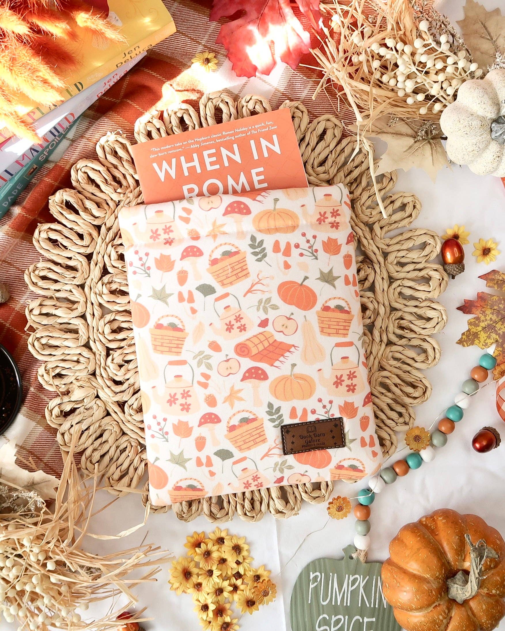 Book Barn Galore - Cozy Vibes Book Sleeve