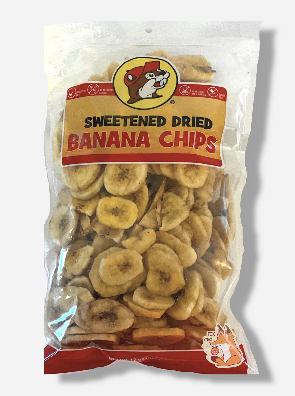 Buc-ee's Sweetened Dried Banana Chips