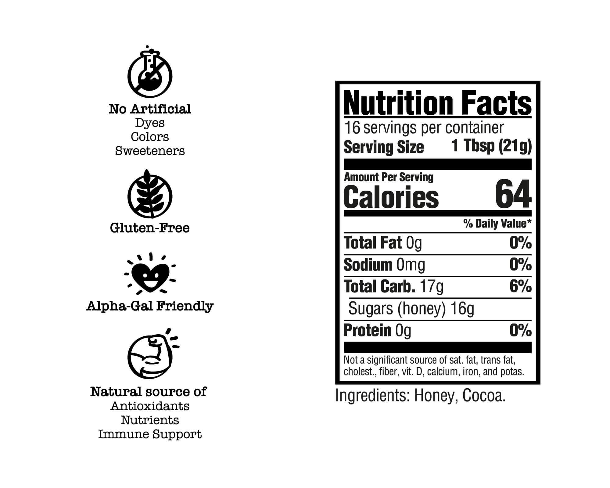 Yes Honey Chocolate Honey Drizzler