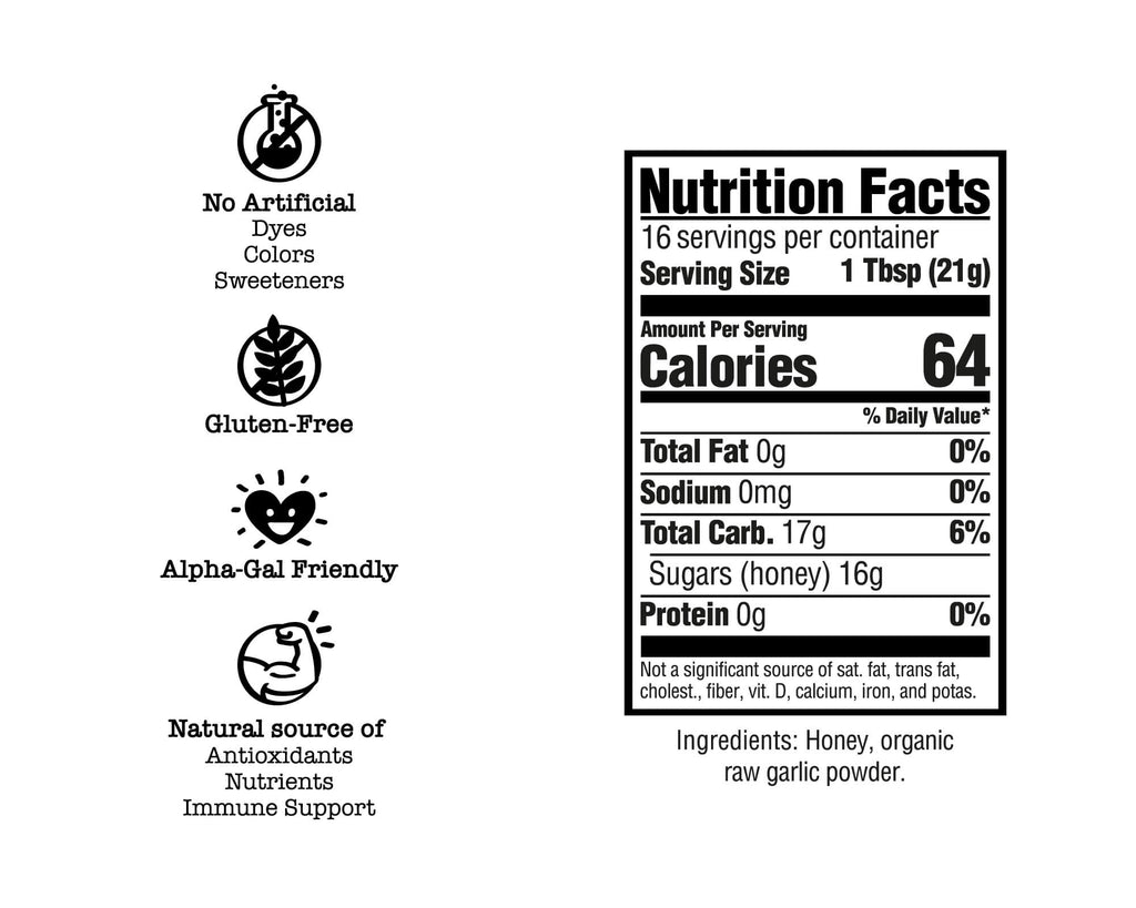 Yes Honey Garlic Honey Drizzler