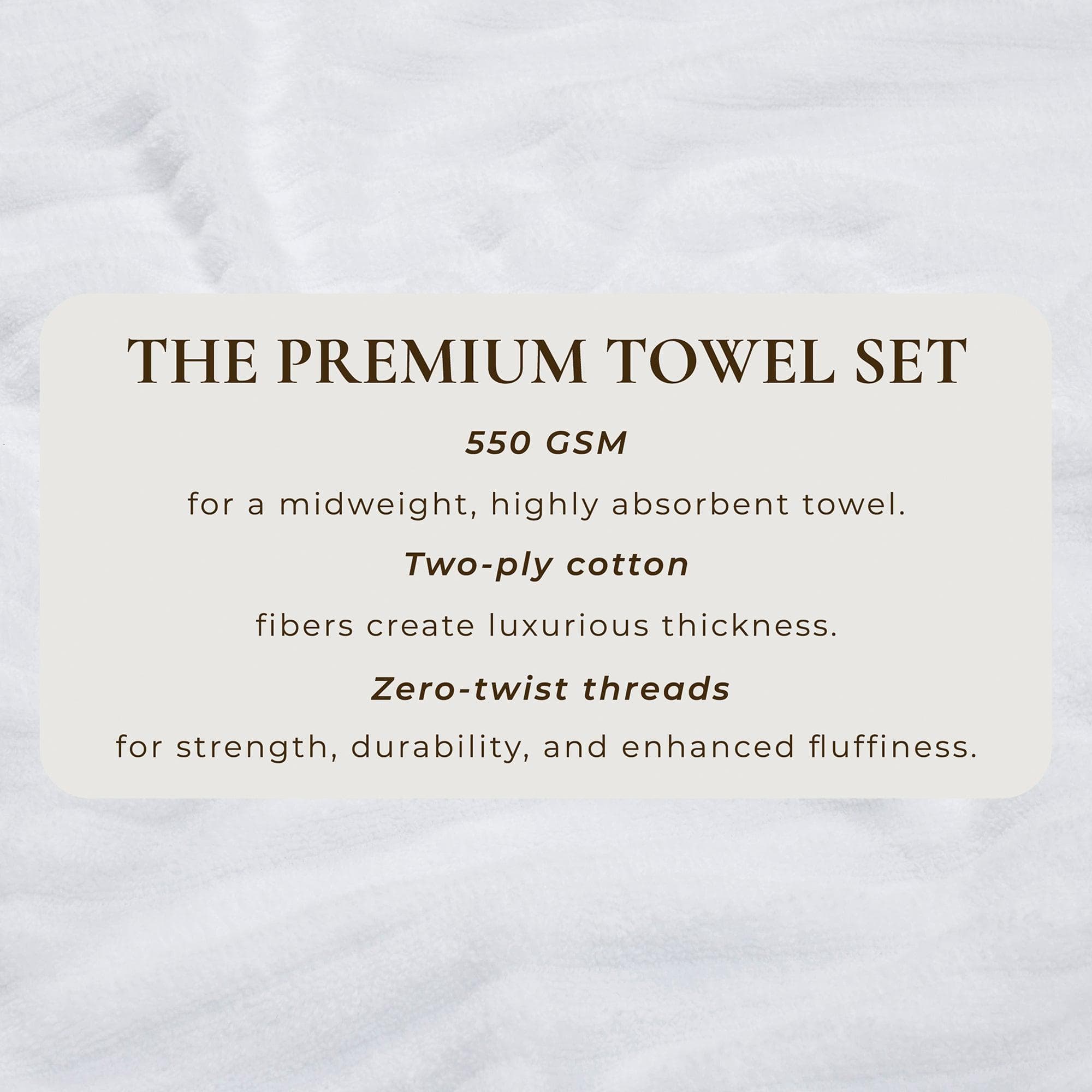 Luxury Cotton Towels - Karina Collection