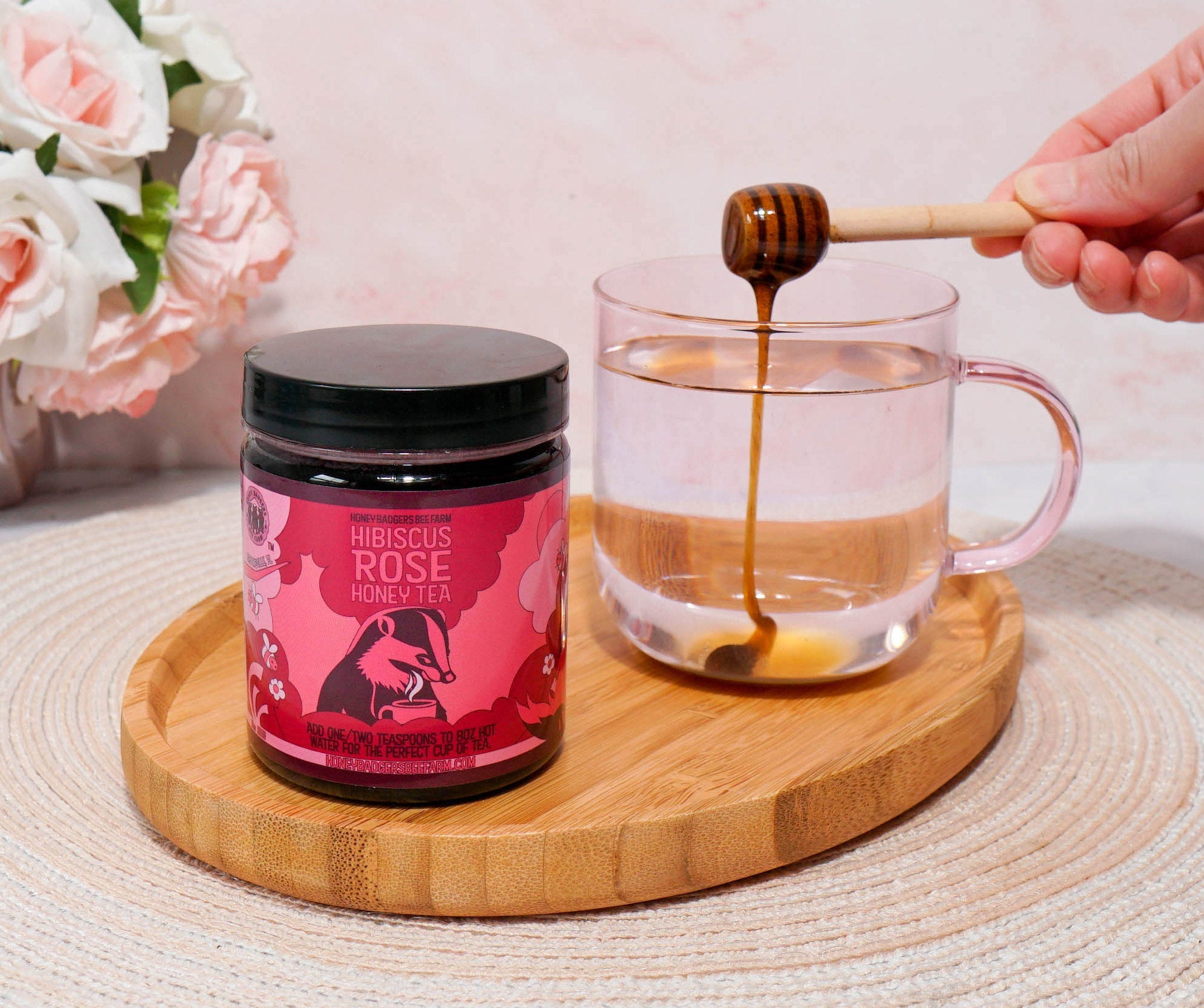 Hibiscus & Rose Honey