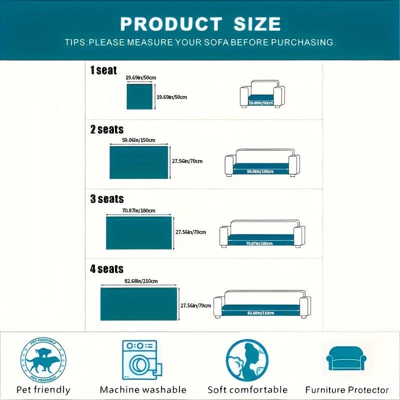 Modular Sofa Cover – Nordic Style Winter Plush Slipcover