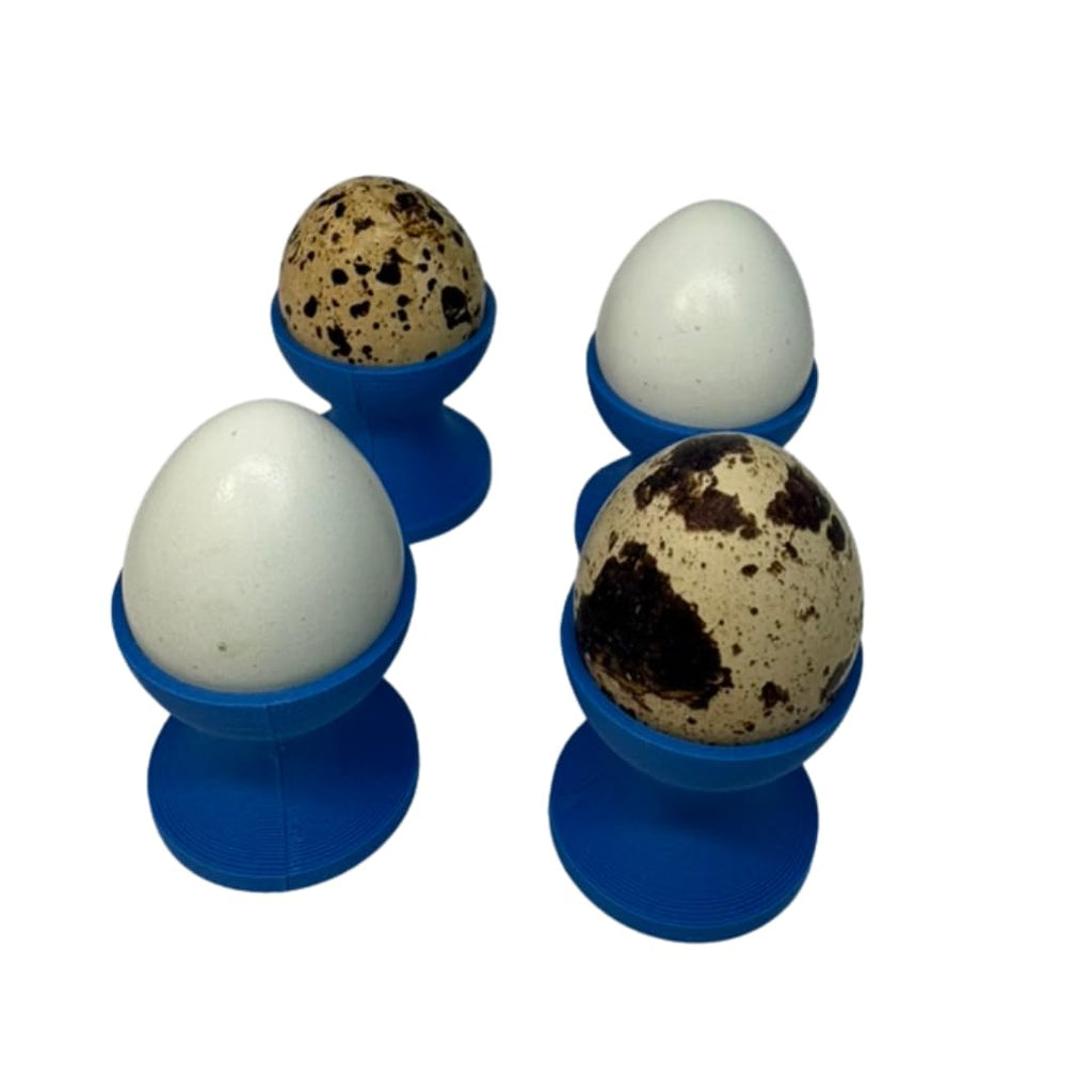 Mini Egg Cup Set, Quail Egg Holders, Set of 4