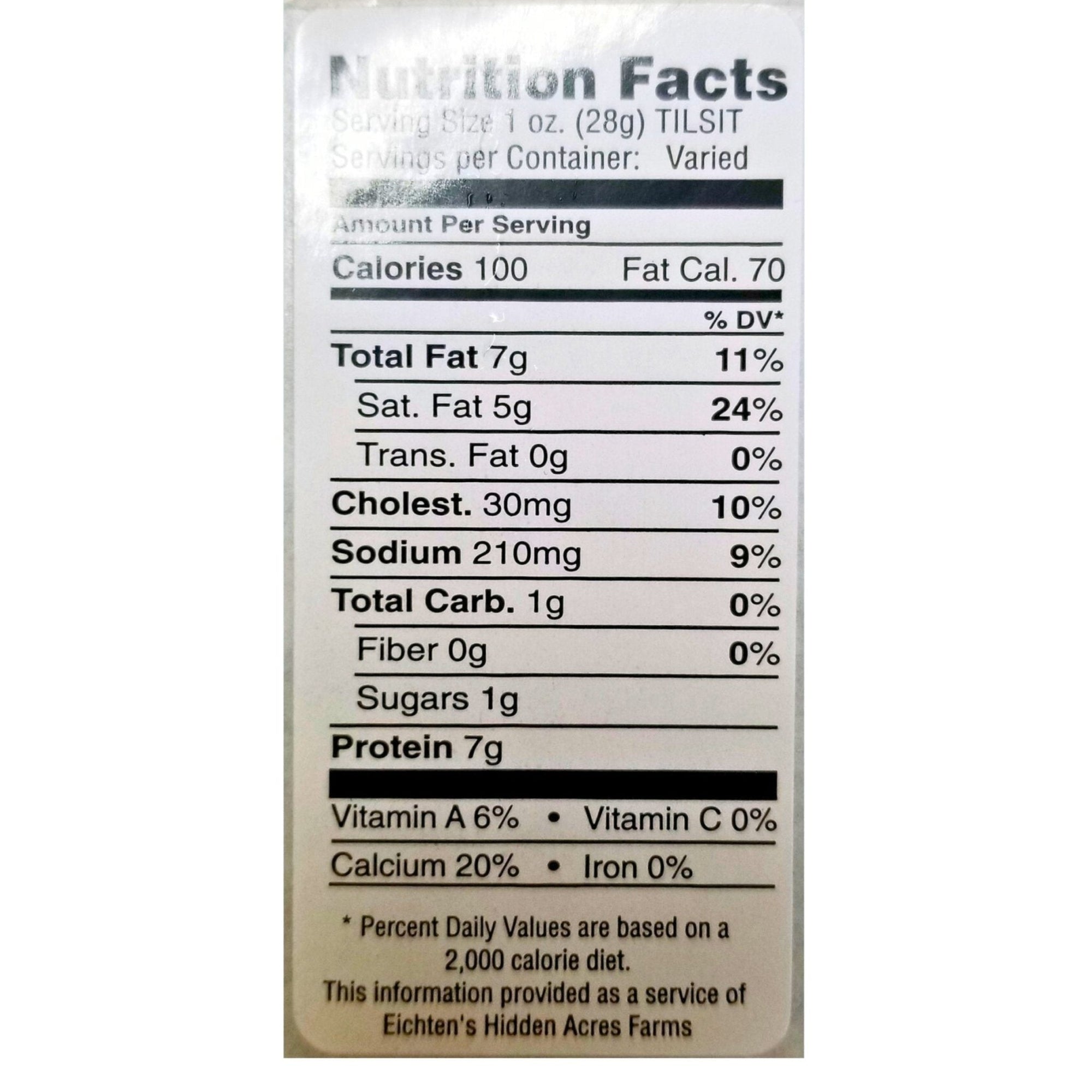 Eichtens Tilsit Cheese