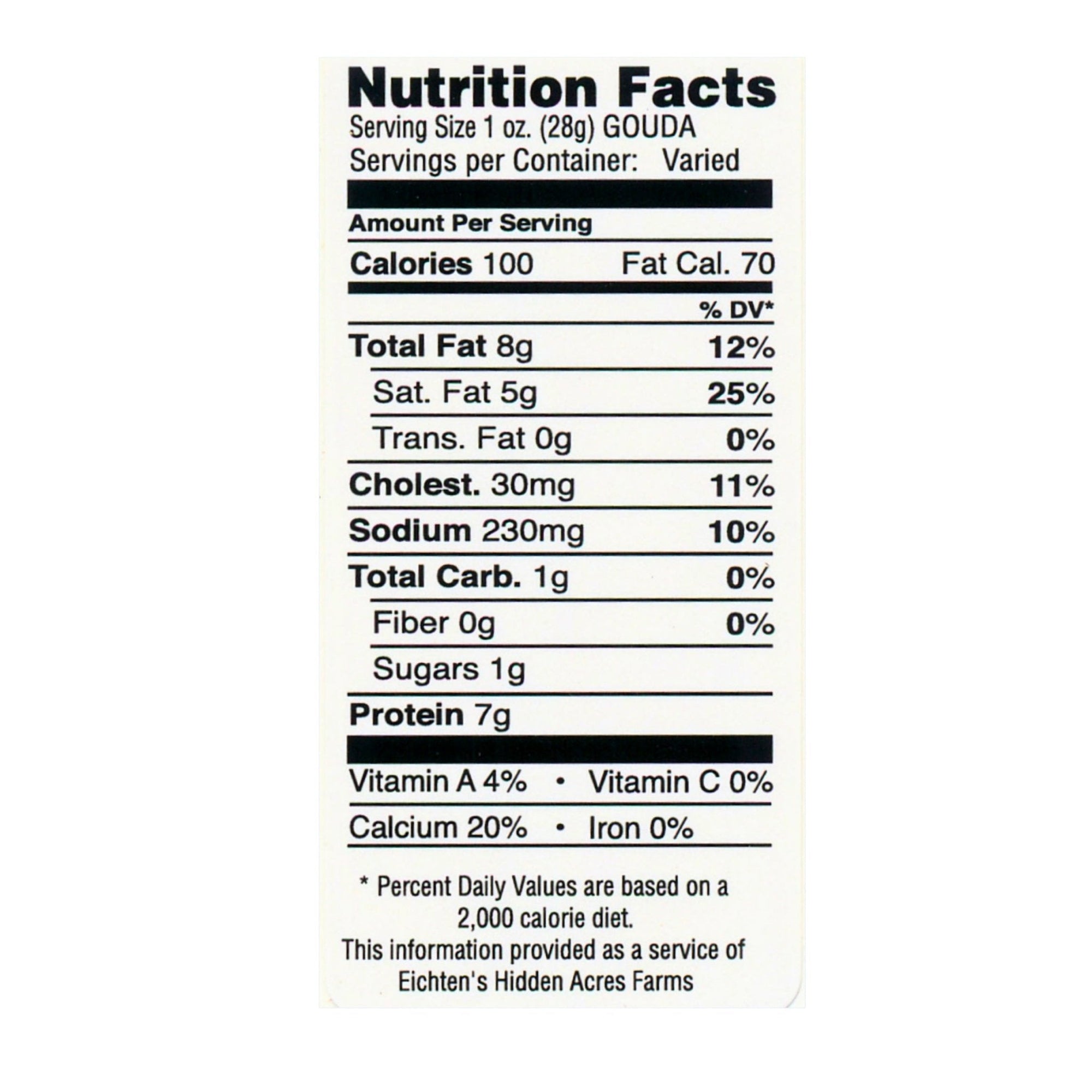 Eichtens Tomato Basil Gouda Cheese