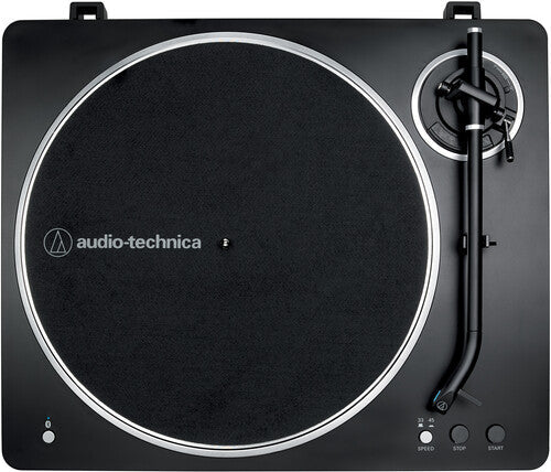 Audio Technica AT-LP70XBT-BS Turntable Fully Automatic Bluetooth Wire) |