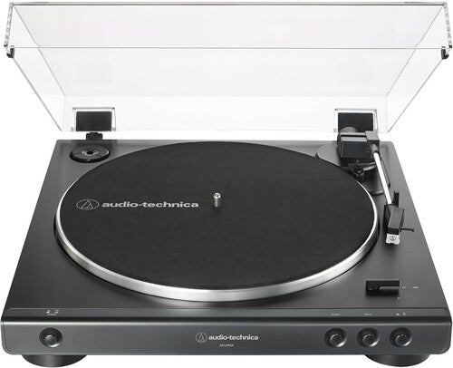Audio Technica AT-LP60X-BK Fully Automatic Belt-Drive Turntable (Black) |