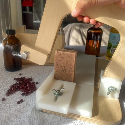 Red Bean & Root Soap, Zero Waste Gentle Exfoliant Scrub Bar