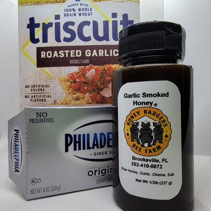Smoked Garlic Honey