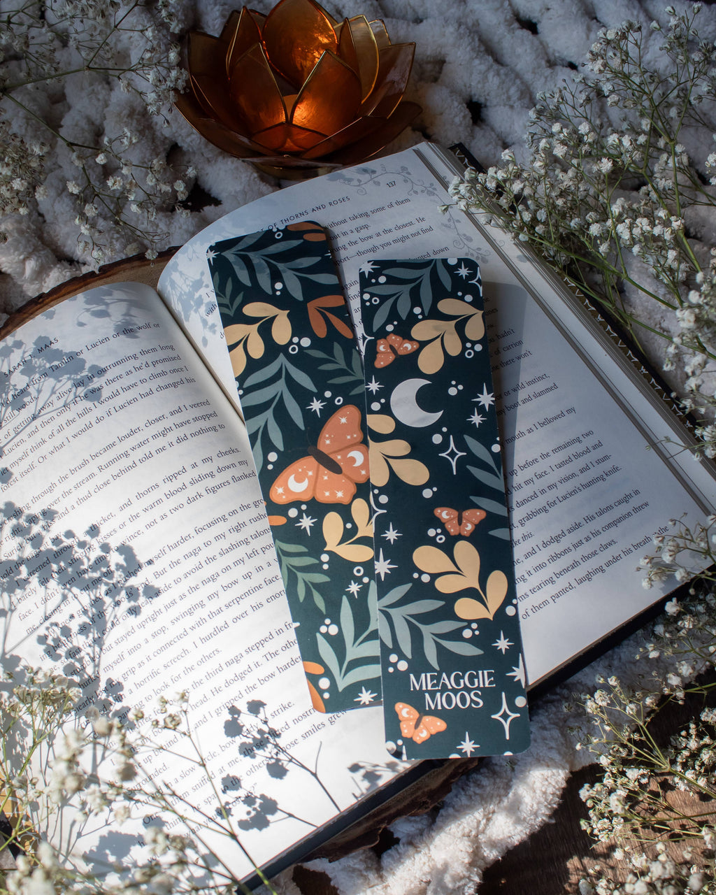 Meaggie Moos - Faerie Garden 2x8 Bookmark | Glossy