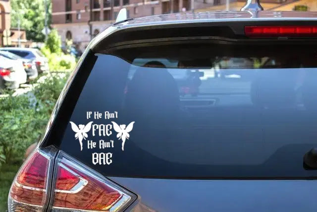 If He Ain't Fae He Ain't Bae Sticker