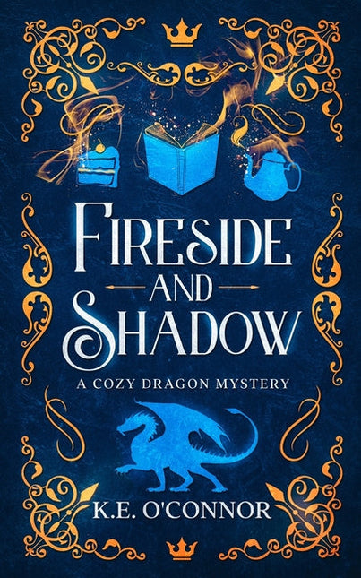 Fireside and Shadow: a cozy dragon mystery - Paperback by Books by splitShops