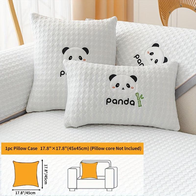 Waterproof Couch Cover, Non-Slip Panda Pattern Sofa Cover
